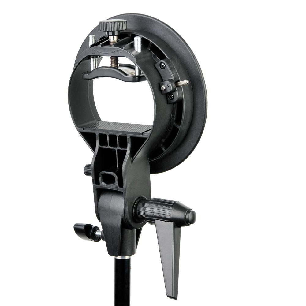 Giá đỡ đèn Speedlite PRO Godox loại S S-EC dành cho hộp mềm đèn flash Speedlite gắn Elinchrom