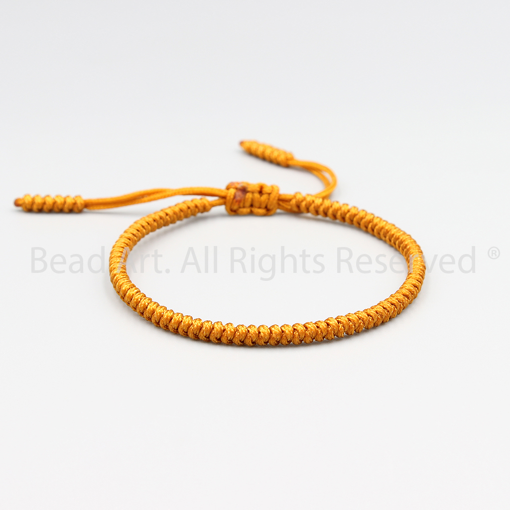 Vòng Tay Thắt Dây Phong Cách Tibet Handmade , Vòng Tay Phong Thuỷ - Bead Art