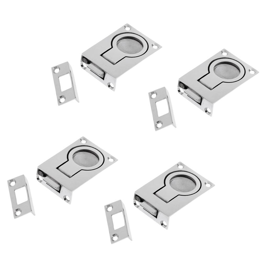 4 Pack Boat Door Cabinet Lift/Pull 316 Stainless Steel