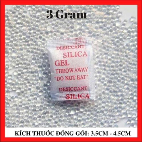 (Mới) Gói Chống Ẩm đóng túi 1kg loại 1/2/3/5/10/20/50/100/500g Silicagel - Hạt chống ẩm mốc, khử mùi