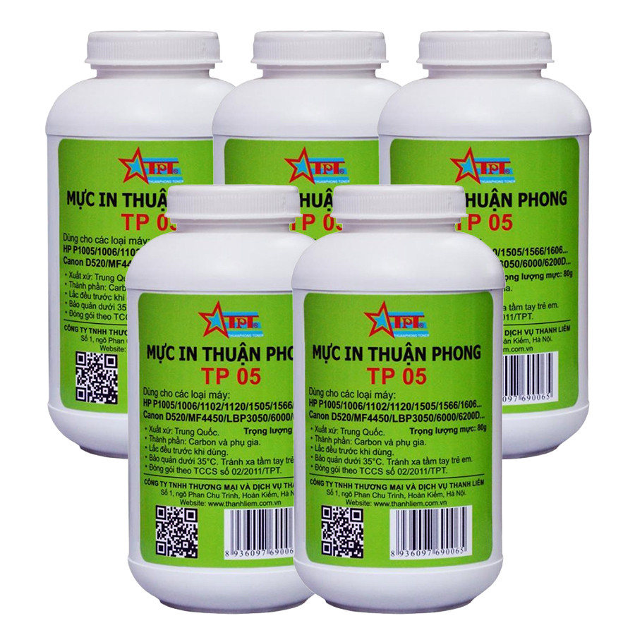 Mực đổ Thuận Phong TP05 dùng cho máy in HP P1005 / 1006 - Hàng Chính Hãng