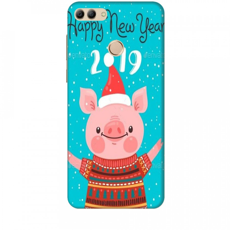 Ốp lưng dành cho điện thoại HUAWEI Y9 2018 Heo Xuân Dễ Thương