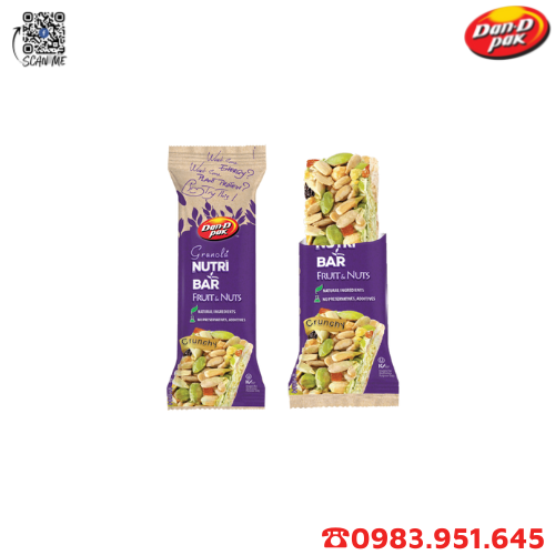 Combo 5 Thanh Granola Phú Quý 30g Dan D Pak