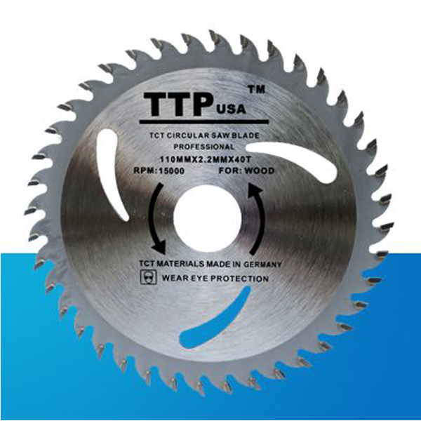 Lưỡi Cưa Gỗ Tròn 110mm - 40 răng TTPusa