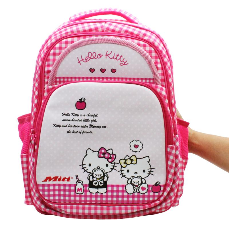 Ba Lô Học Sinh Hello Kitty - Miti BL1077WL_KIT3_PIN.D_PIN.D
