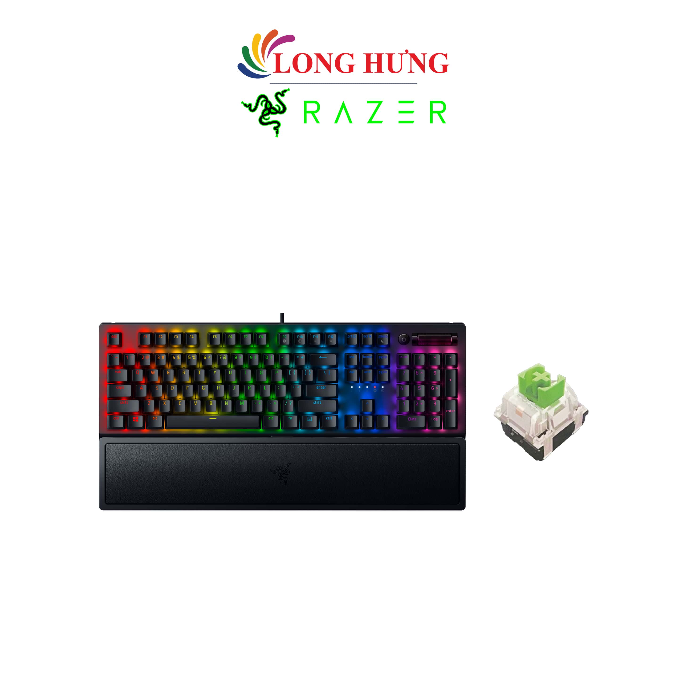 Bàn phím cơ có dây Gaming Razer BlackWidow V3 - Hàng chính hãng