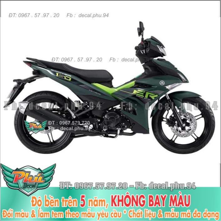 Tem rời Exciter 150 Xám Mẫu mới 2021