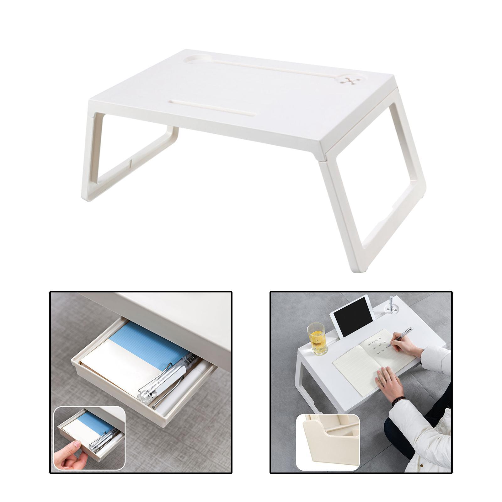 Laptop Desk lap Tray Table Folding Laptop Table for Carpet Working