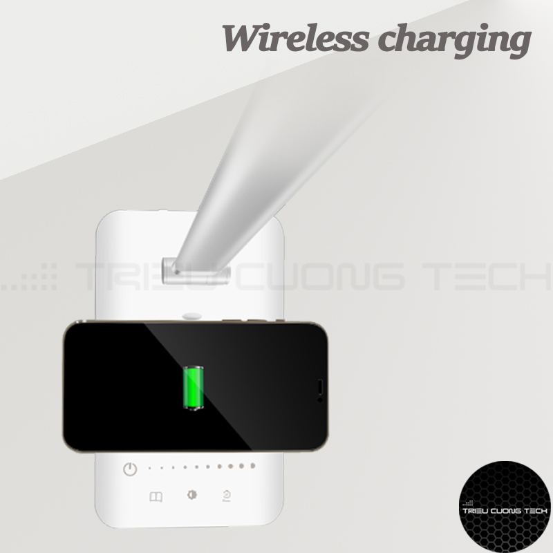 Đèn Bàn Học LED Đọc Sách Làm Việc Chống Cận Bảo Vệ Mắt - Cảm Ứng 5 Cấp Độ Điều Chỉnh - Điều Chỉnh Vùng Sáng - Gấp Gọn Tiện Lợi
