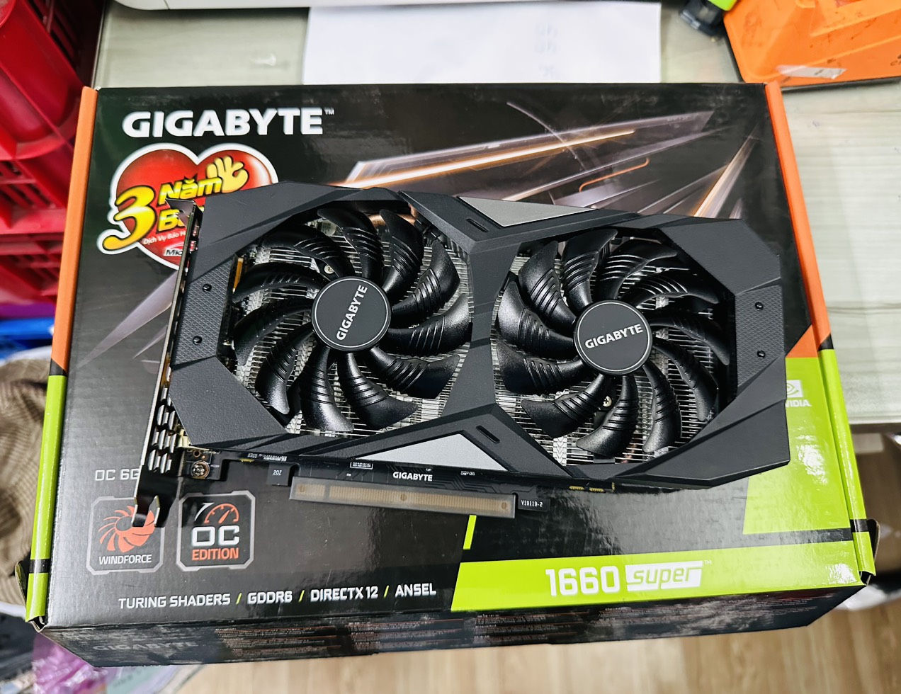 VGA (Cạc màn hình) GIGABYTE GeForce GTX 1660 SUPER OC 6GB (HÀNG CHÍNH HÃNG)