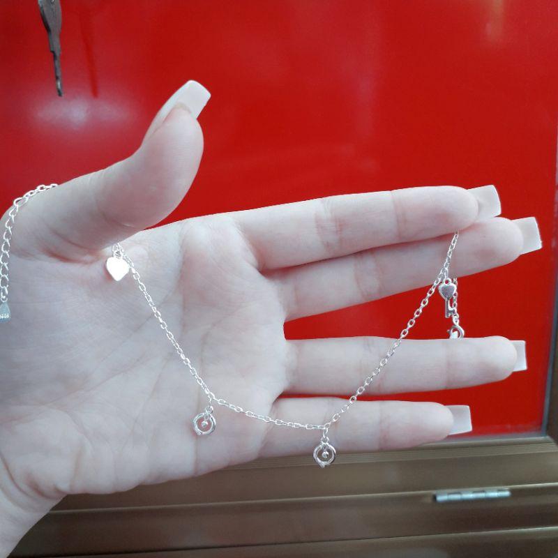 Lắc chân bạc cao cấp YN JEWELRY