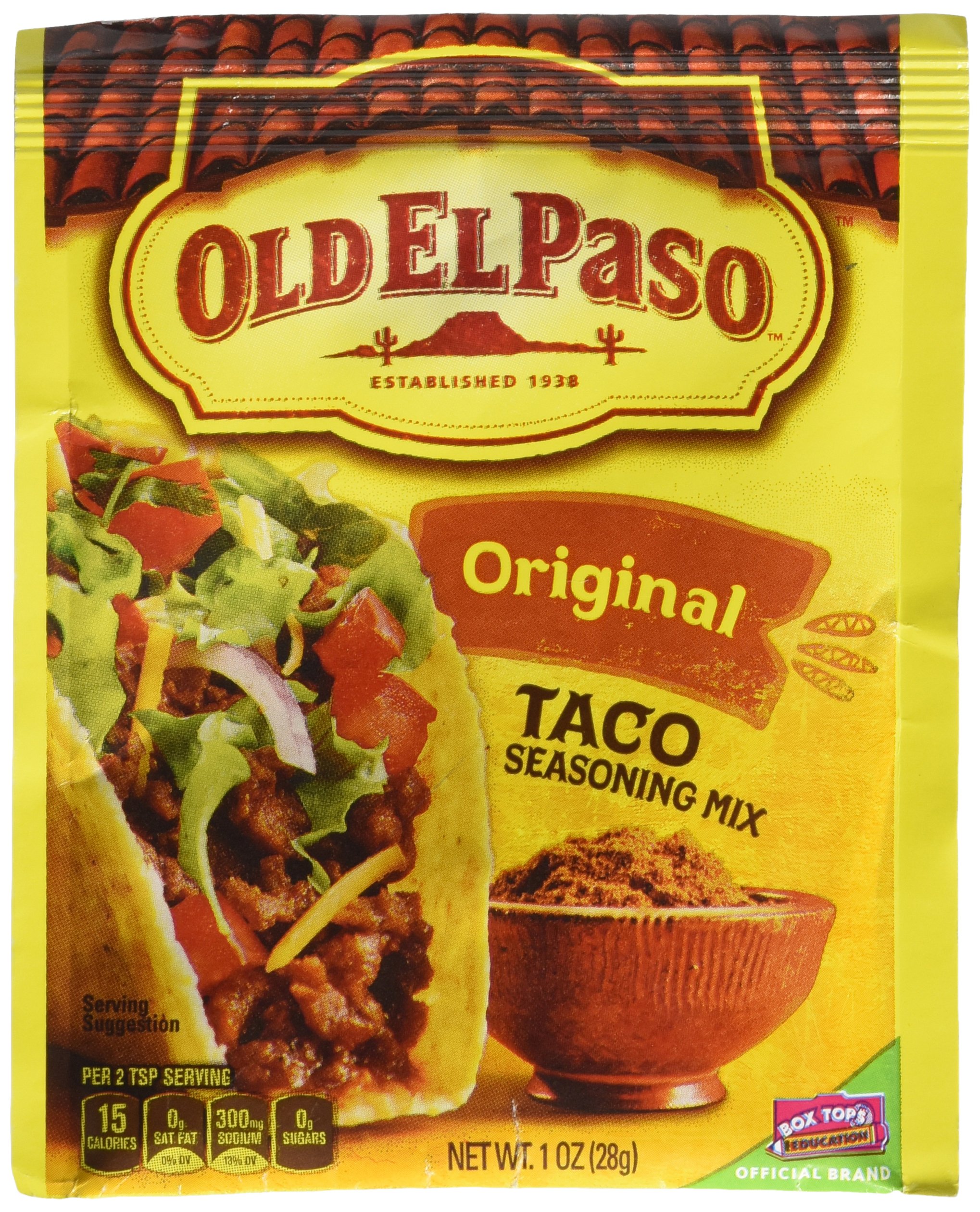 Gia vị Taco hiệu Old El Paso Taco Seasoning Mix Original - Gói 28g