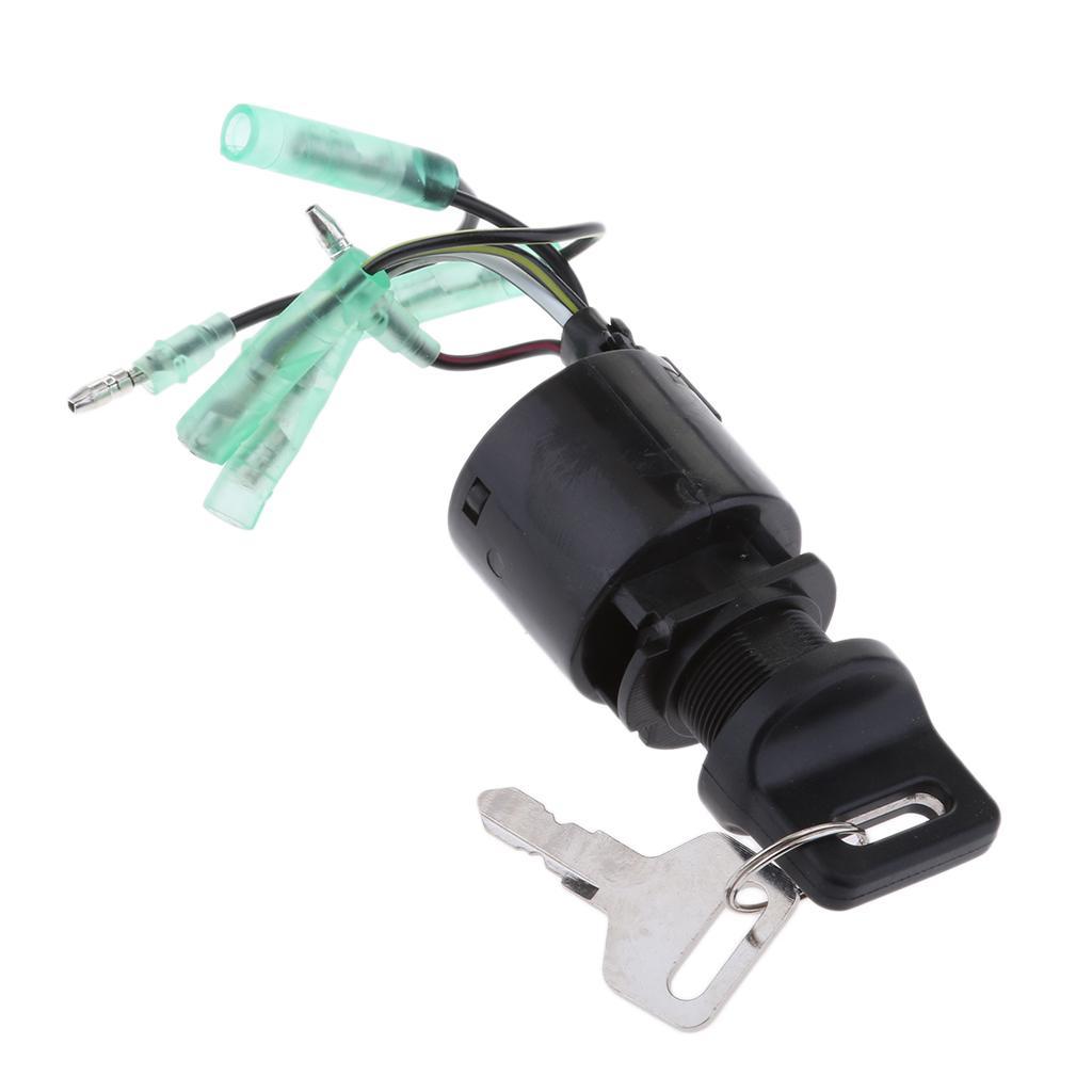 Ignition Switch Assembly 35100-ZV5-013 for Outboard Control Box & Ke