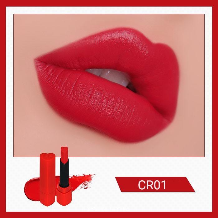 Son lì mềm mịn lâu trôi Holika Holika Heartcrush Lipstick Comfort Velvet