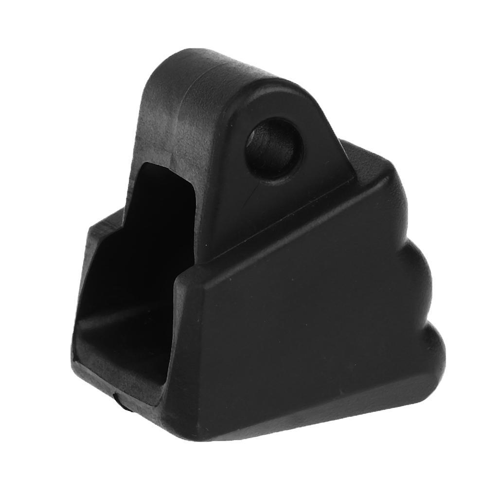 2xRoller Skate Toe Stops Inline Skate Brake Skating Shoes Accessories Black