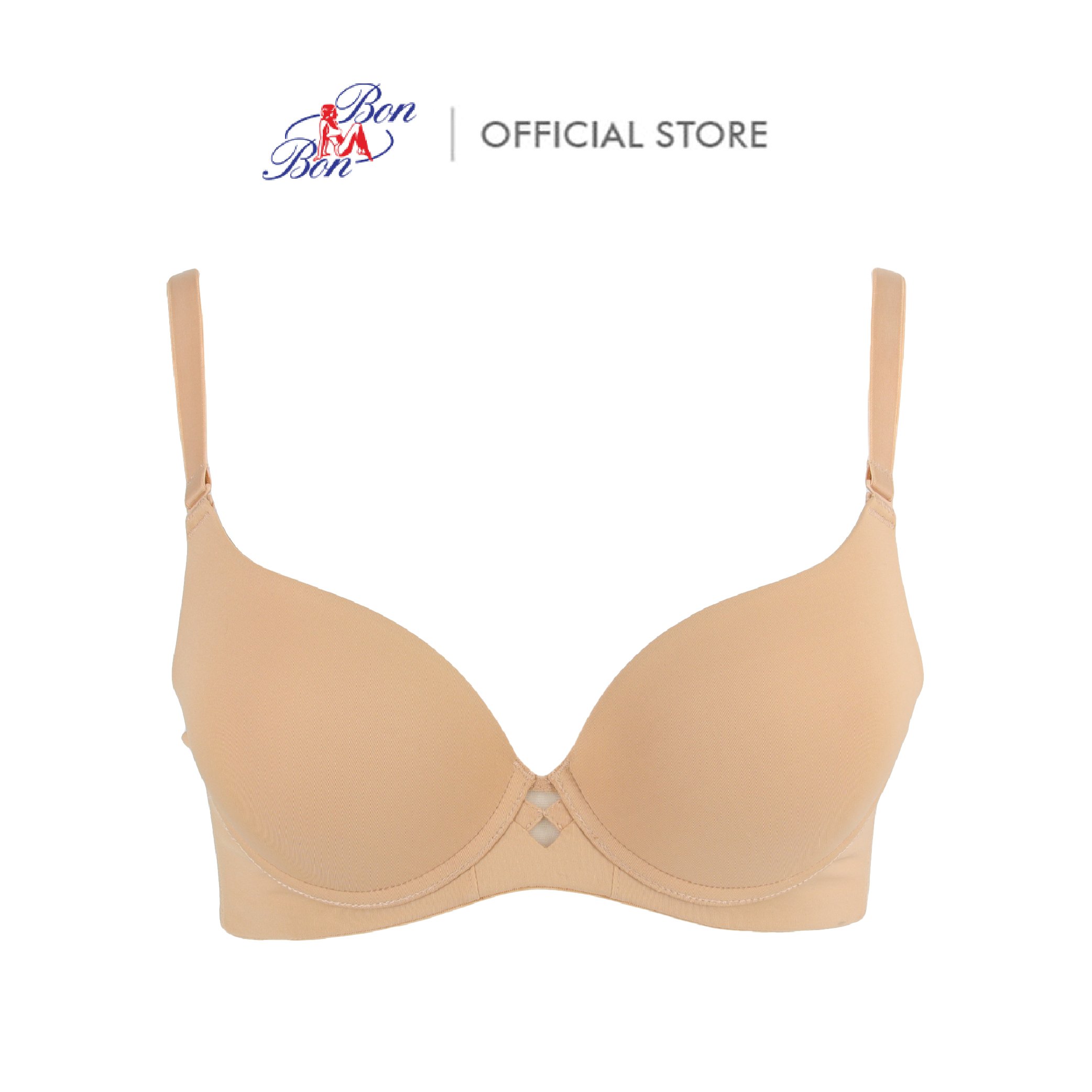 Áo lót mút mỏng 3/4, trơn Bon Bon - BV35156