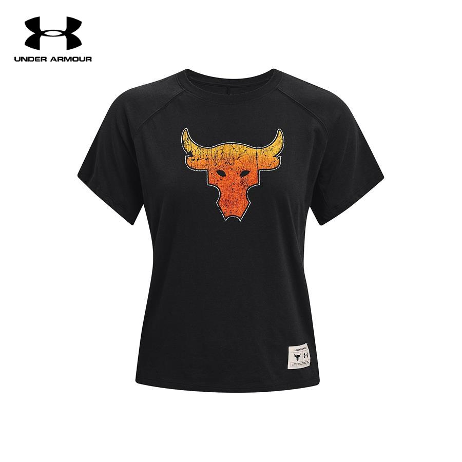 Áo thun tay ngắn thể thao nữ Under Armour Project Rock Bull - 1361063-001