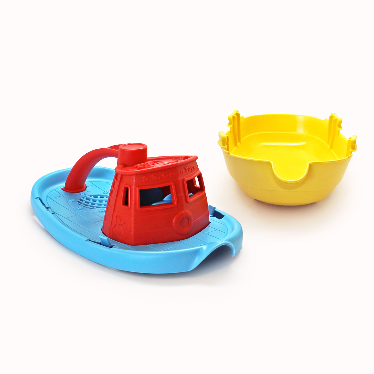 Đồ chơi tàu thuỷ kéo Green Toys cho bé từ 6 tháng – Đỏ