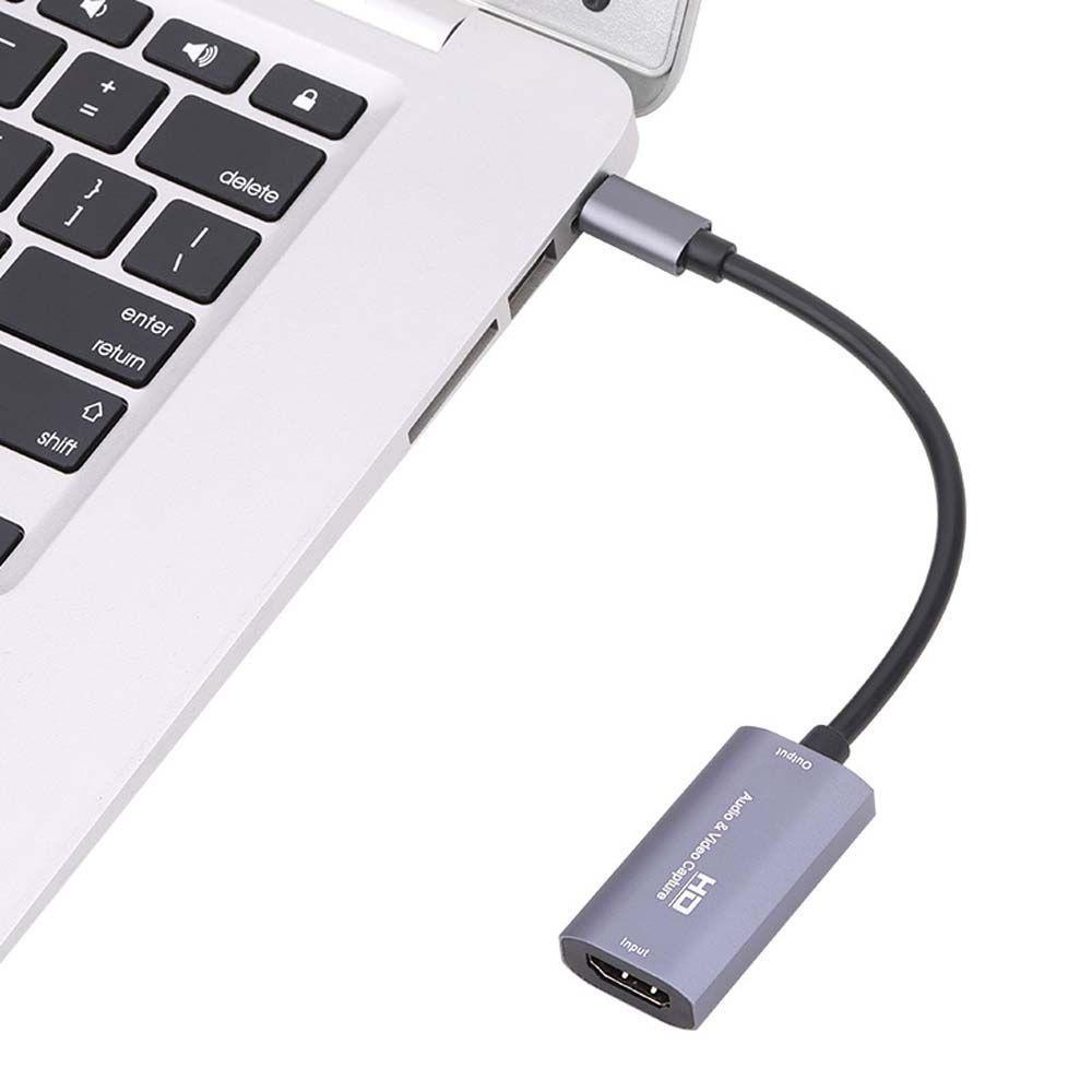 Thẻ ghi hình video HDMI JARRED USB-C sang Type C 1080P phích cắm và sử dụng 4K HDMI