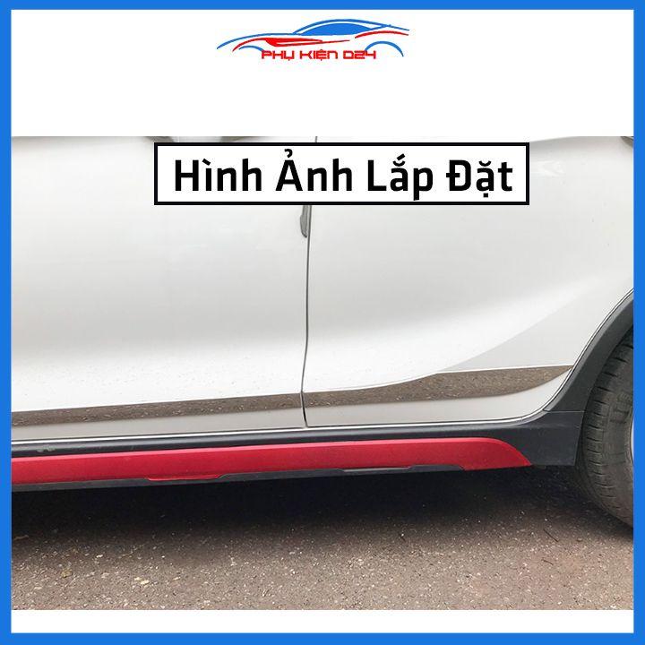 Bộ ốp nẹp sườn Fadil 2019-2020-2021-2022 mạ crom trang trí làm đẹp xe