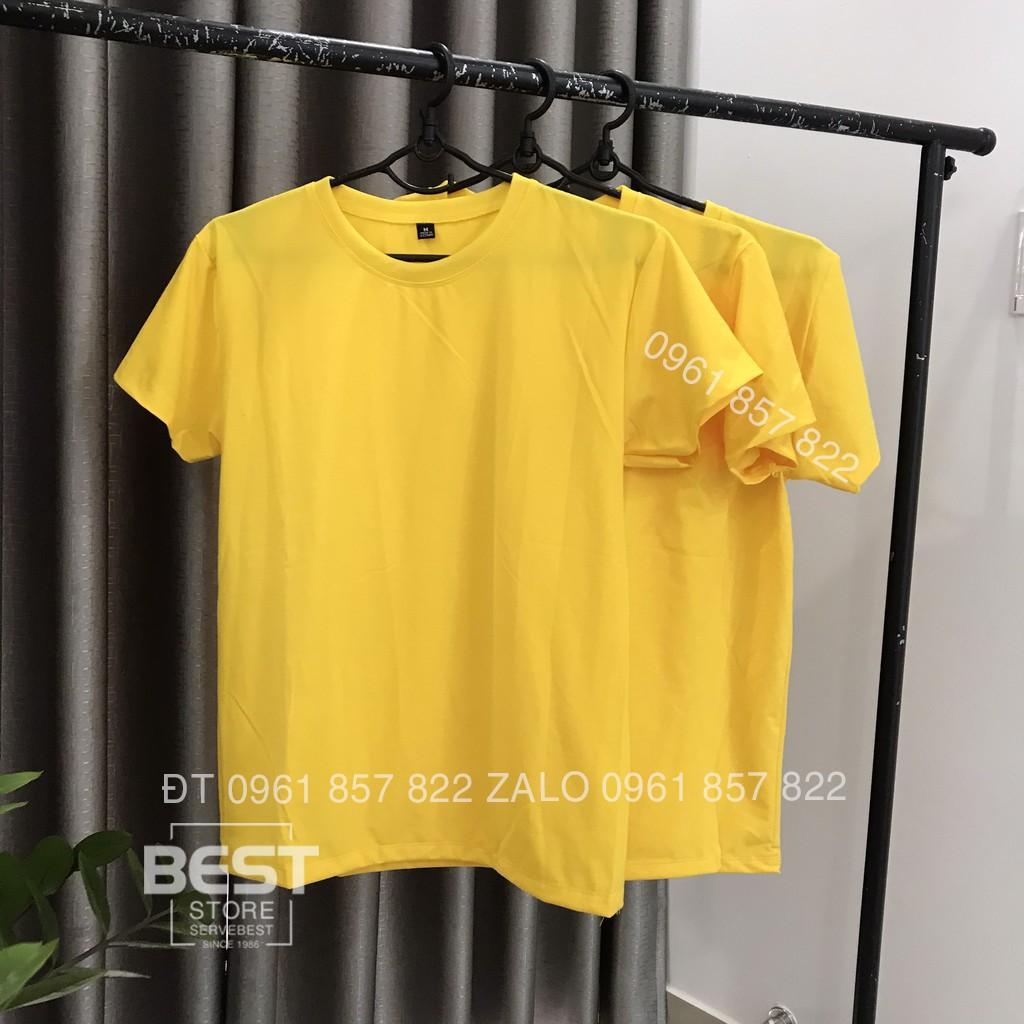 ÁO THUN TRƠN VÀNG CÚC
