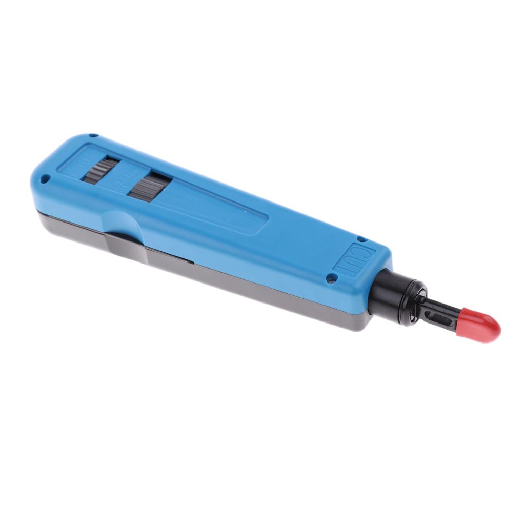 Impact Punch Down Tool 110 / 88 Blade Ethernet Network Wire Cable Cat5e Cat6