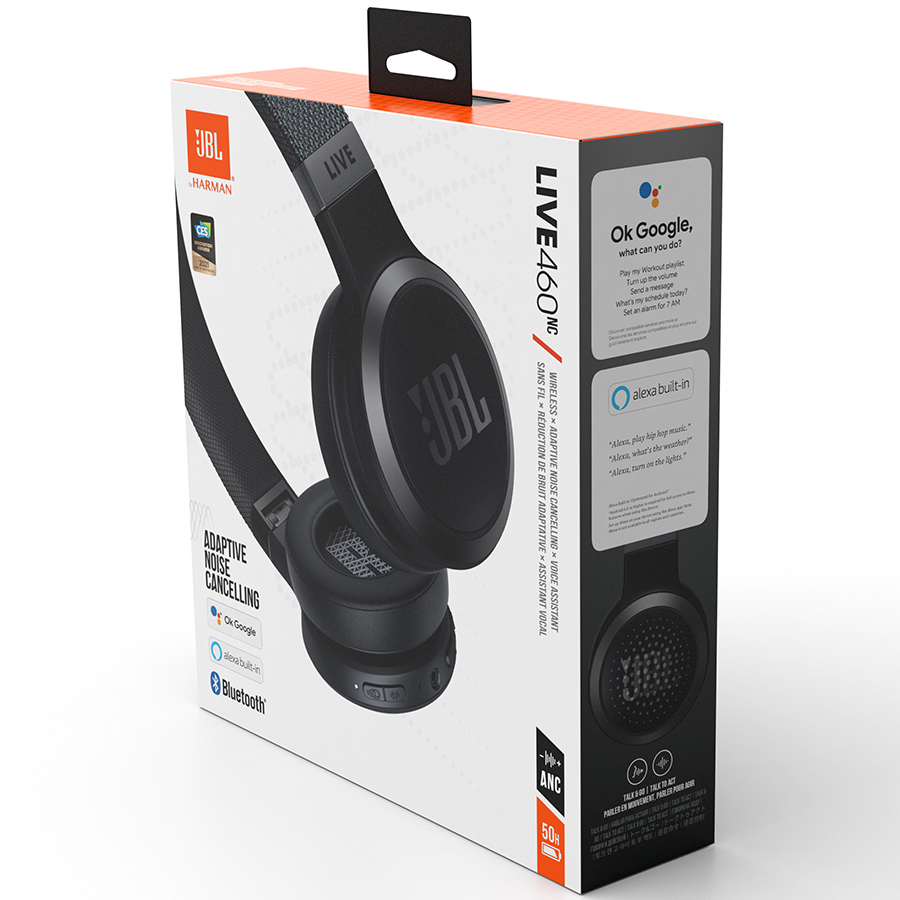 Tai Nghe Bluetooth Chụp Tai JBL Live 460NC - Hàng Chính Hãng