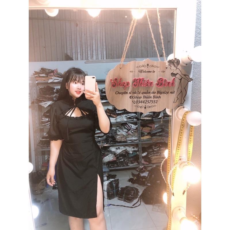 Đầm cổ tàu xẻ tà
