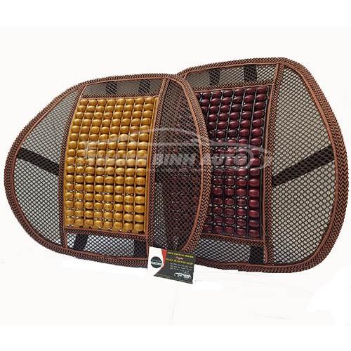 Tựa Lưng Chống Mỏi Hạt Gỗ