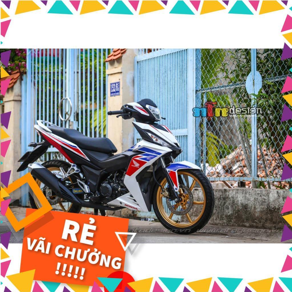 Tem Rời Winner V1 Mẫu HRC Trắng Đỏ Xanh