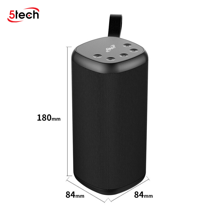 Loa bluetooth 5Tech BS2 hàng chính hãng nghe nhạc không dây bluetooth 5.0 hỗ trợ trả lời/ từ chối cuộc gọi/ tự động gọi lại tương thích hầu hết các thiết bị thông minh