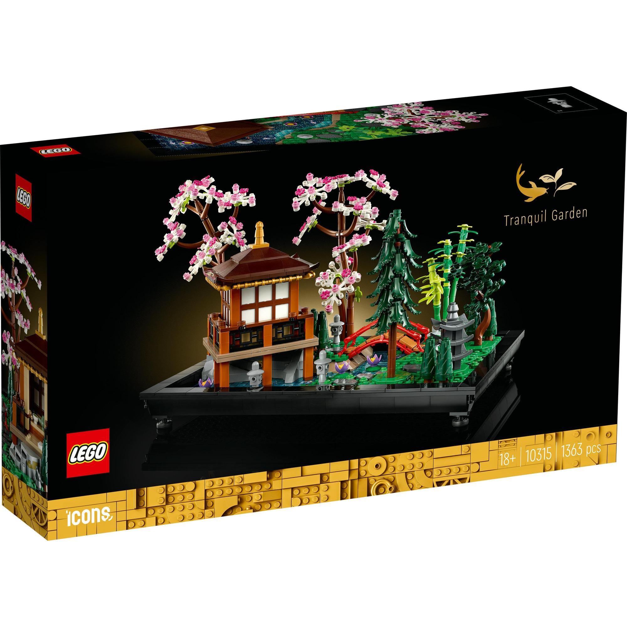LEGO Icons 10315 Đồ chơi lắp ráp Khu vườn Tĩnh lặng (1363 chi tiết)