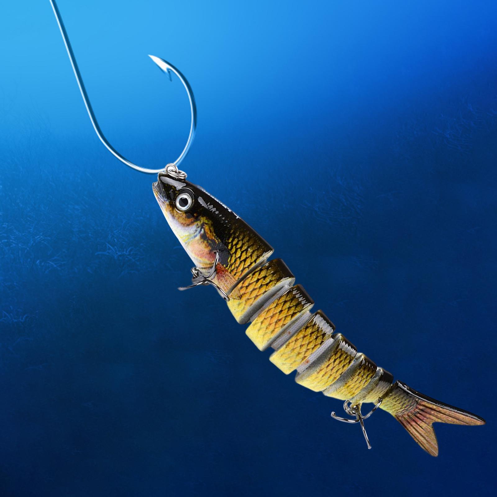 Bass Fishing Lure Topwater Bass Lures Fishing Lures Multi Jointed Swimbait Lifelike Hard Bait