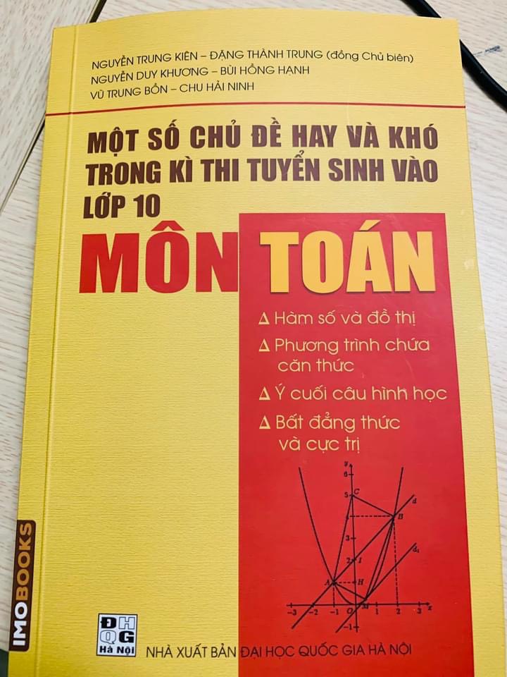 Một Số Chủ đề hay Và Khó trong kỳ thi vào lớp 10 môn Toán