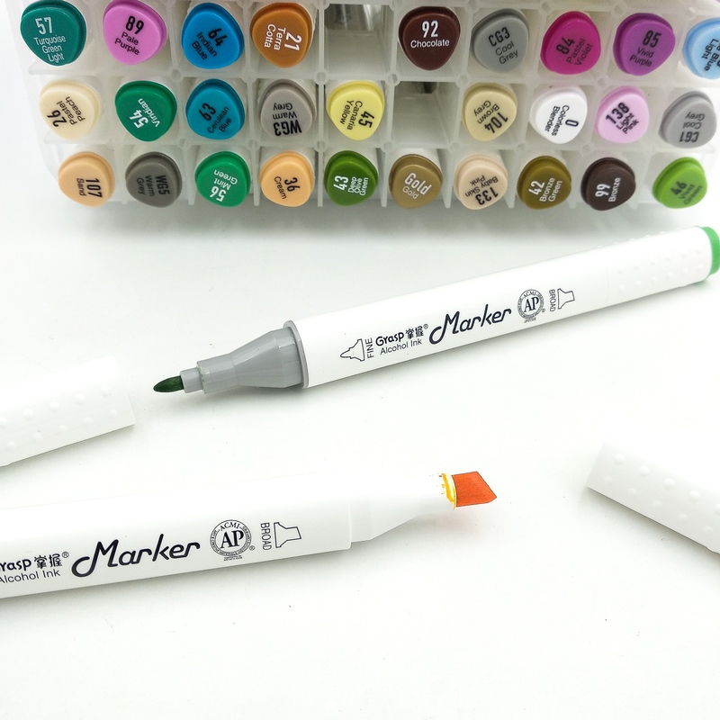 Hộp Viết Vẽ Marker 80 Màu - 509-80