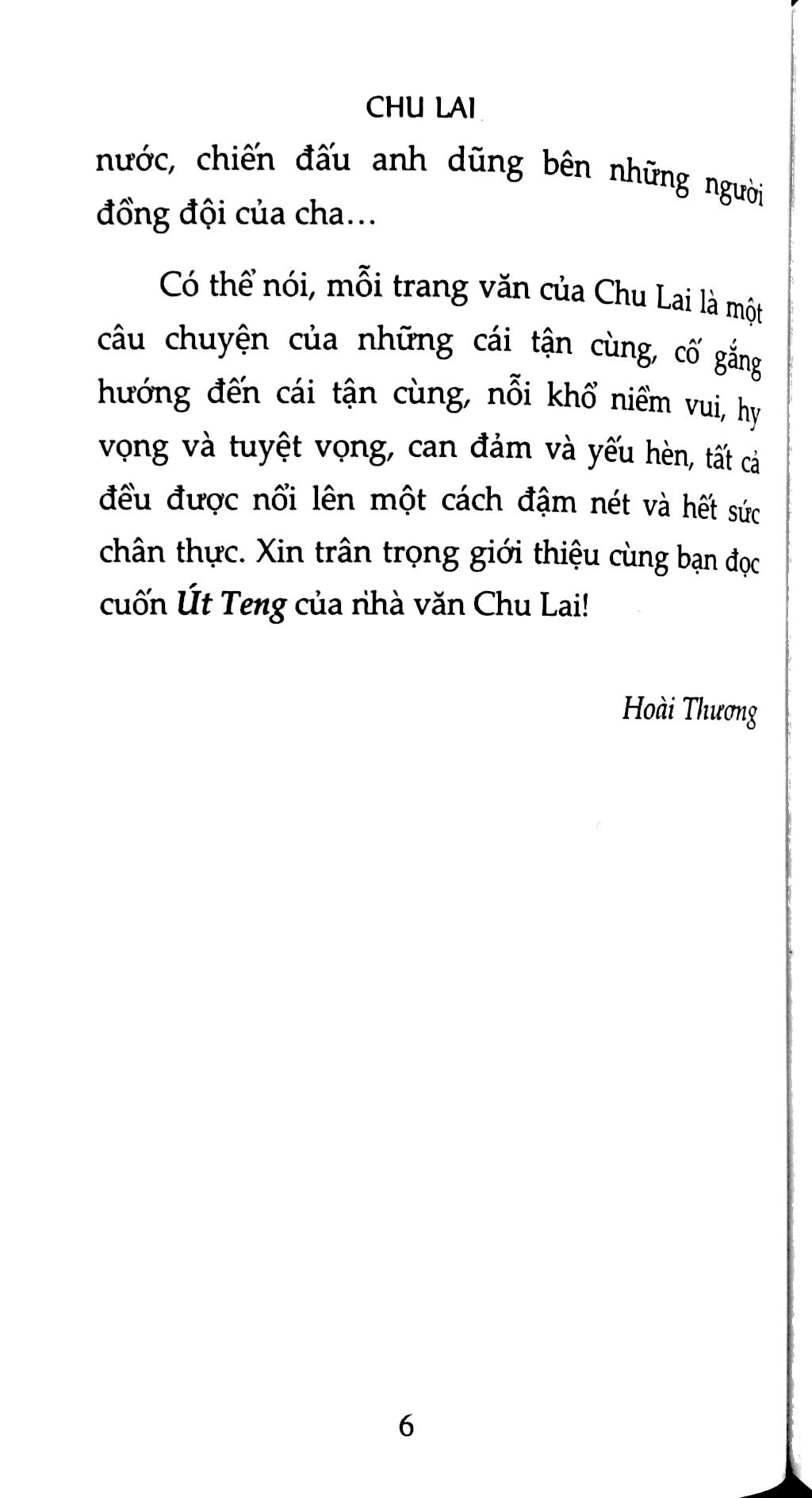 Út Teng - Chu Lai