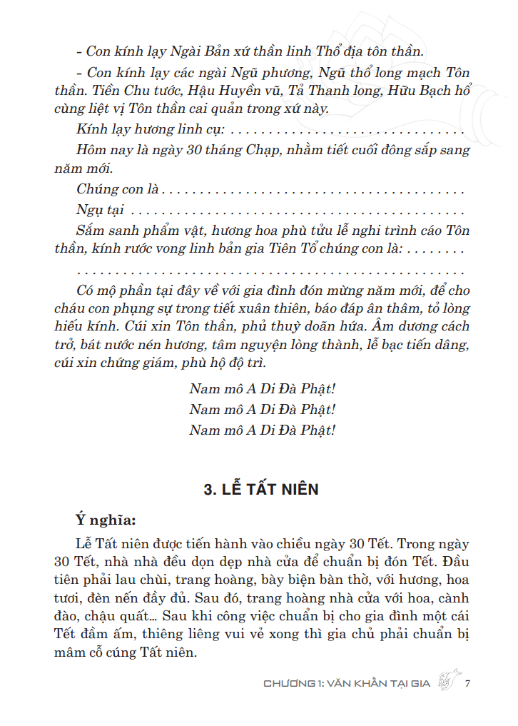 Tập Văn Cúng Gia Tiên (Văn Khấn Nôm Tại Nhà) (Tái Bản)