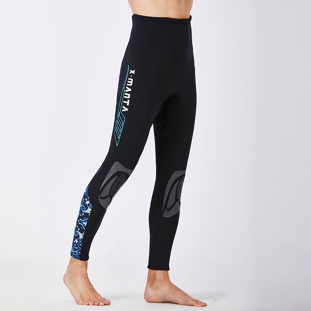 DIVE SAIL 3MM Neoprene Pants Split-type Seamless Stitching Three-layer Sun-proof Stretchy Diving Leggings forELEN