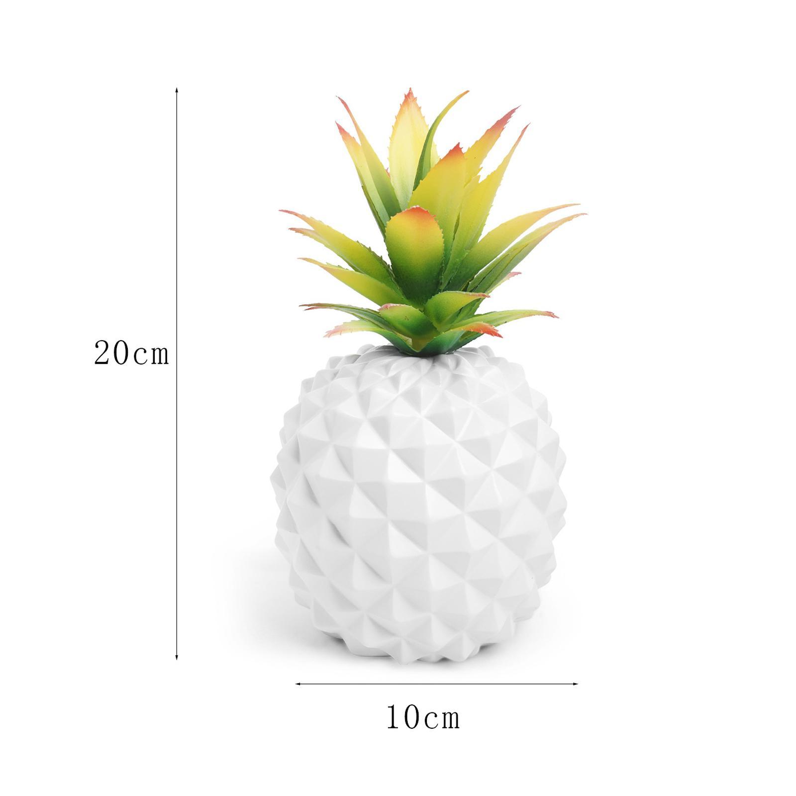Resin Pineapple Ornament Home Decor Object Decorative Item for Desktop