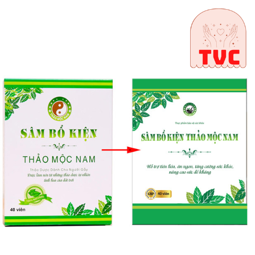 Combo 2 Hộp Sâm Bổ Kiện Thảo Mộc Nam - Giải pháp tăng cân cho người gầy, người mới ốm dậy, người mệt mỏi