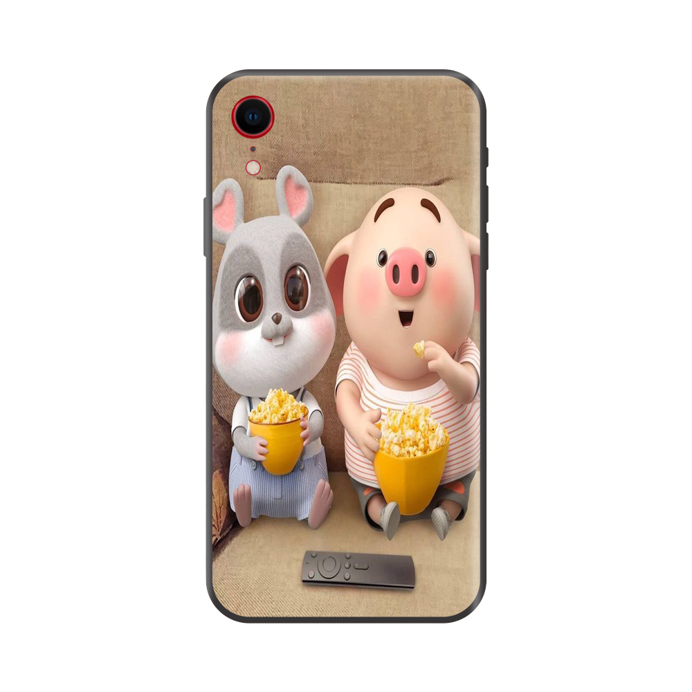 Ốp lưng TPU viền dẻo cho điện thoại IPHONE XR Hình Chuột Tết 2020 - Mẫu 16