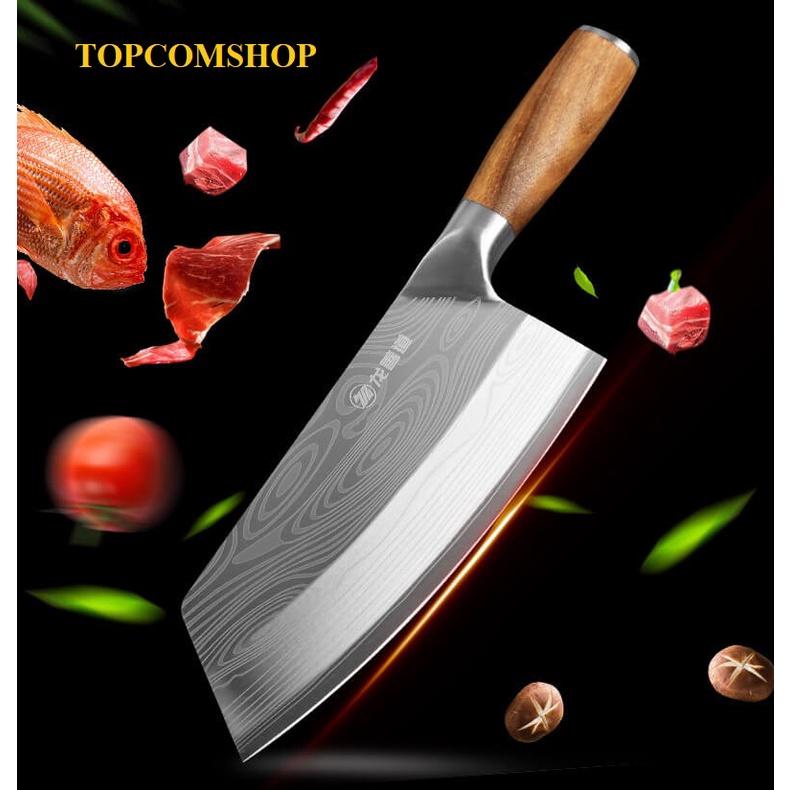 DAO - DAO BẾP NHẬT BẢN SANTOKU MÃ b7DT124 nt topcomshop vn