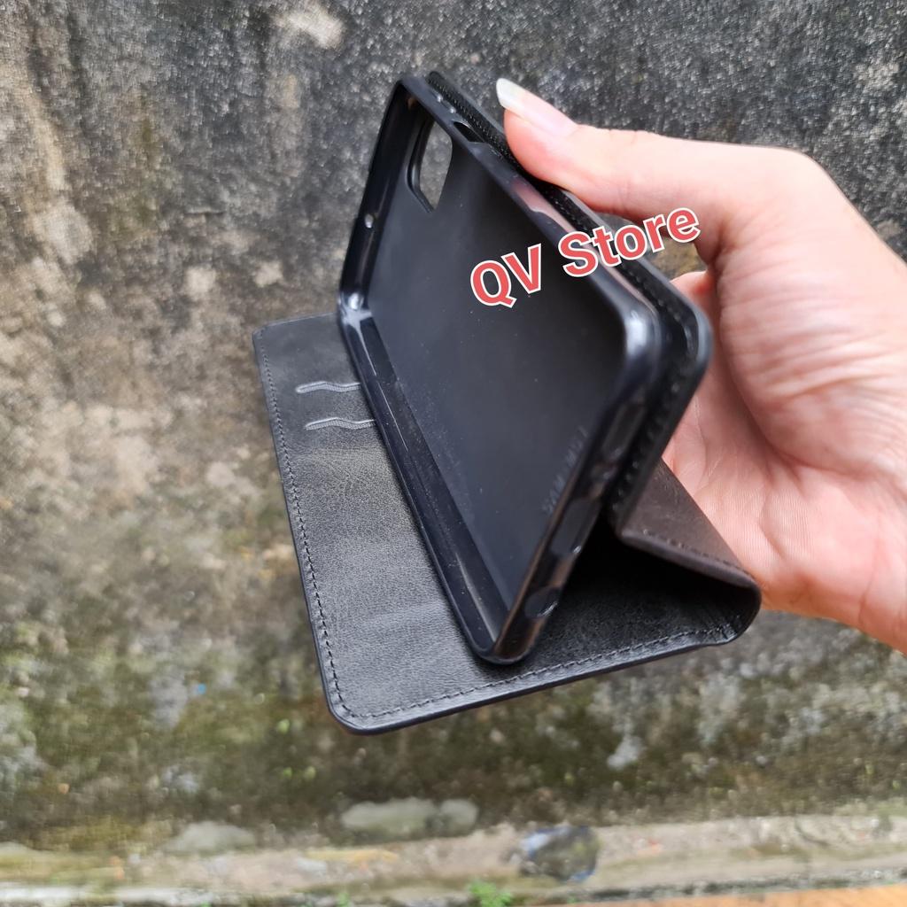 Bao da PU Gấp 2 mặt dành cho dòng điện thoại Samsung M51 S21 plus S21 ultra Note 20 Note 20 ultra