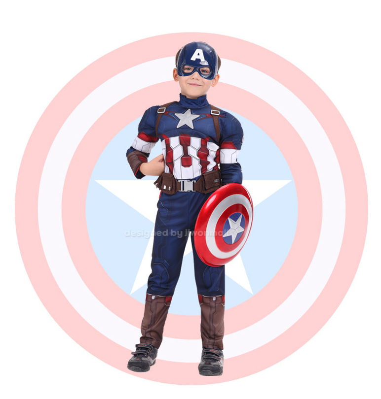 Trang phục hóa trang cao cấp Avengers Captain America