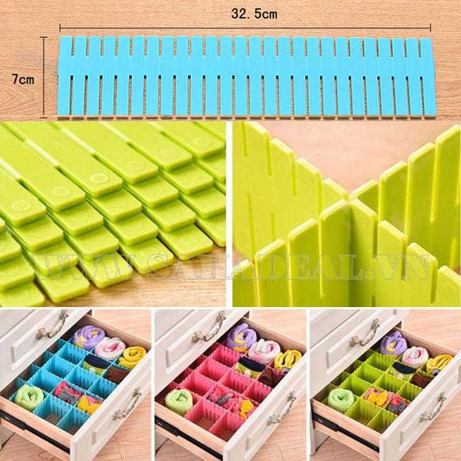 Bộ 4 Tấm Vách Chia Ngăn Tủ Dài 31cm
