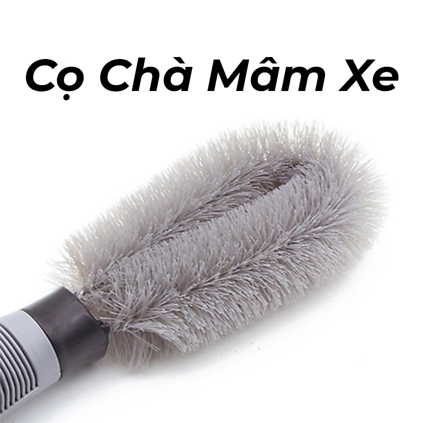 Cọ chà, rửa bánh xe, mâm xe ô tô, xe máy