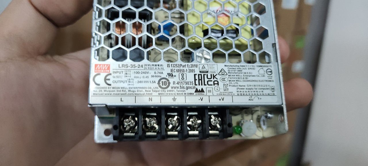 Nguồn Meanwell LRS-35-24 Hàng nhập khẩu