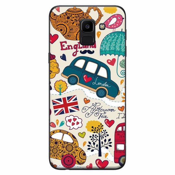 Ốp Lưng Dành Cho Điện Thoại Samsung Galaxy J6 2018 - Họa Tiết England