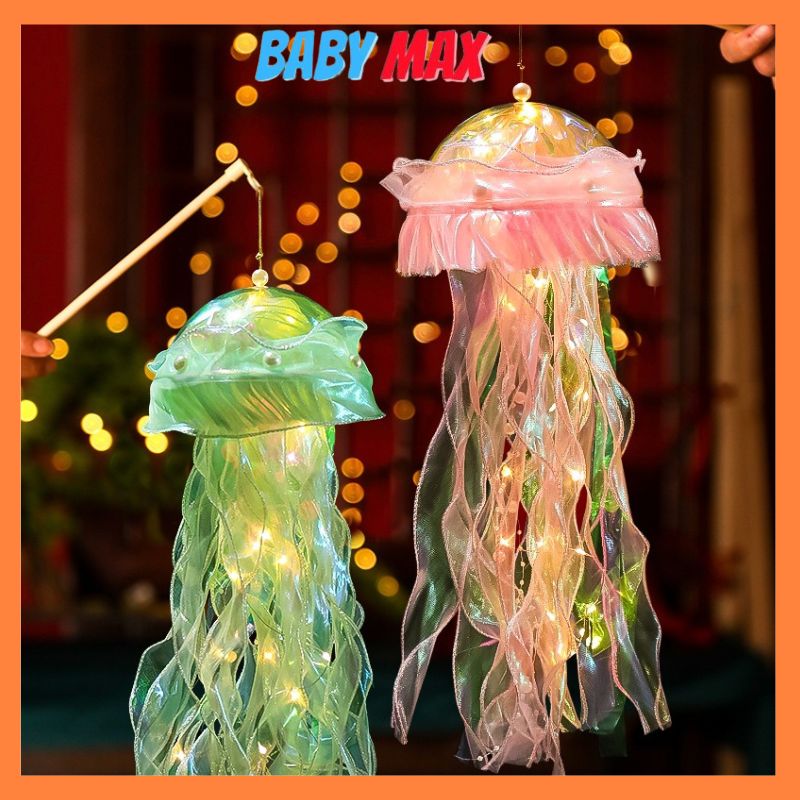 Lồng đèn trung thu hình con sứa biển cho bé đồ chơi trẻ em BABY MAX