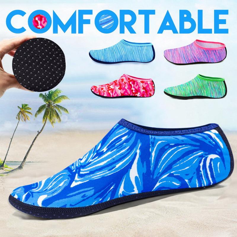 Bãi biển bơi lội nước thể thao bằng giày sneaker sneaker chân trời yoga tập thể dục nhảy múa lướt sóng lặn biển cho trẻ em đàn ông phụ nữ Color: 1 Shoe Size: 3XL (44-45)